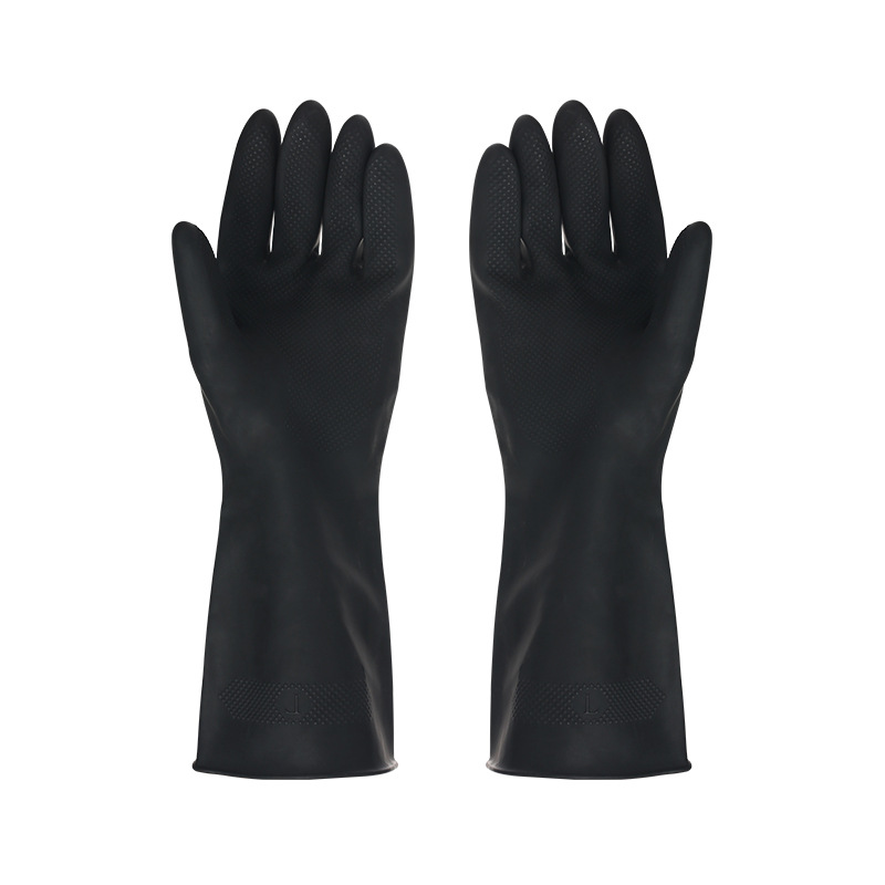 1 Pair Black Gloves Home Washi – Dish Glove Rubber Bewertung und Preis