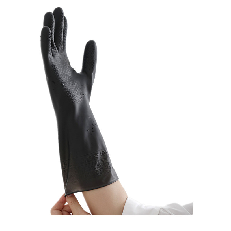 1 Pair Black Gloves Home Washi – Dish Glove Rubber Bewertung und Preis