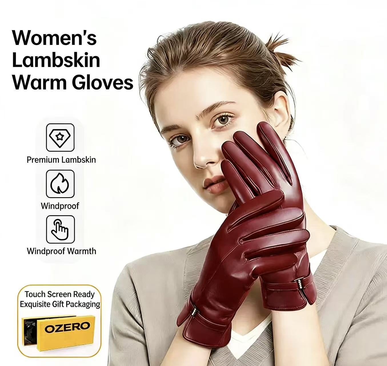 Women's Fashionable Winter She – Wool Glove Lined Bewertung und Preis