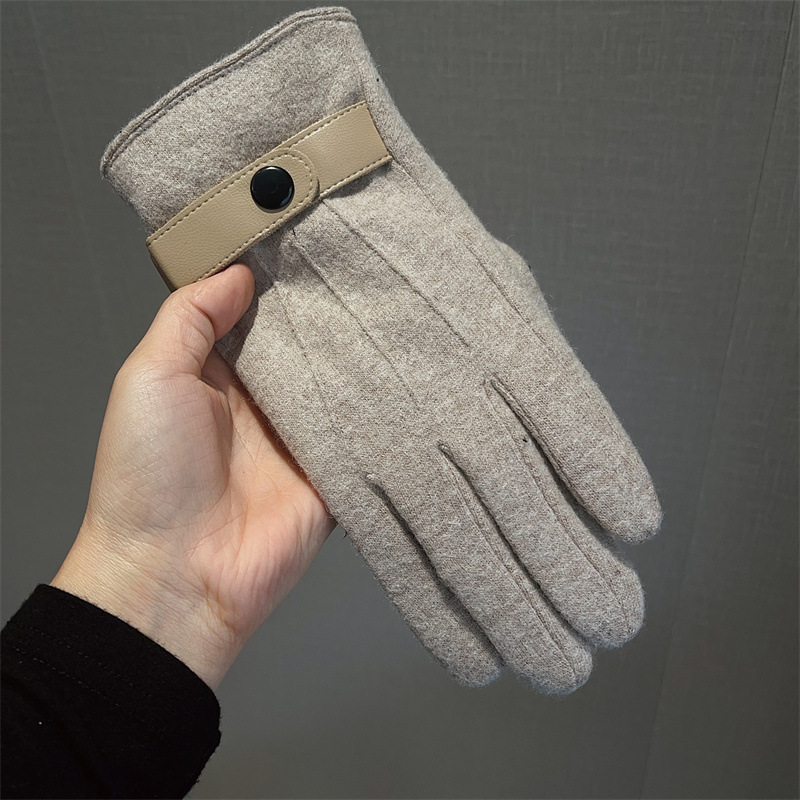 Gloves Men Wool Fleece Lined T – Wool Glove Lined Bewertung und Preis