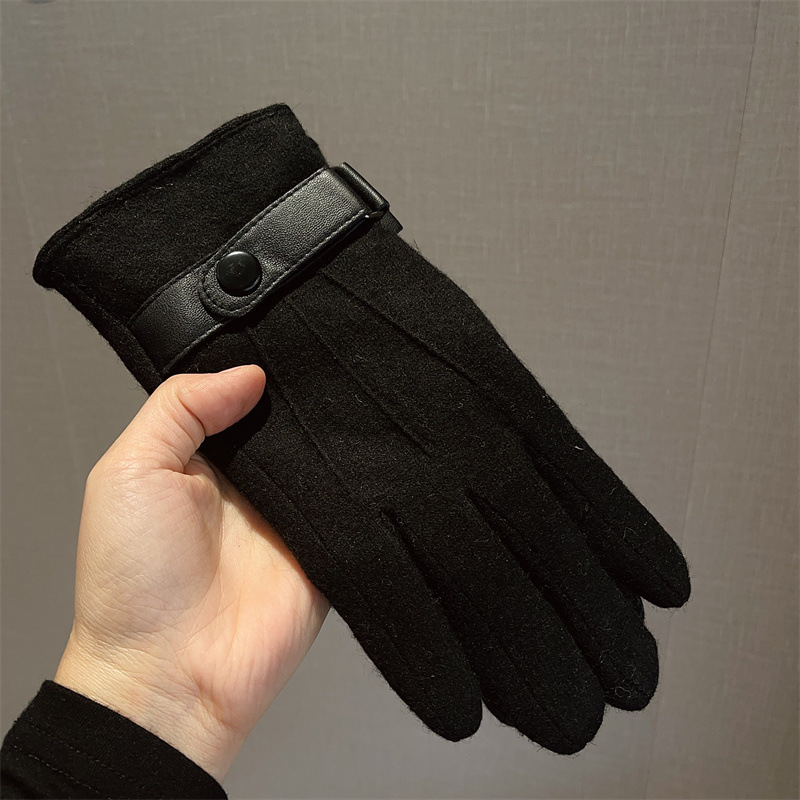 Gloves Men Wool Fleece Lined T – Wool Glove Lined Bewertung und Preis