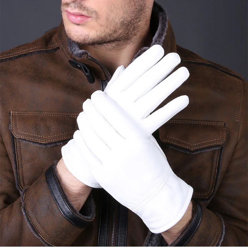 2025 Winter Genuine Leather Wh – Leather Driving Glove Bewertung und Preis