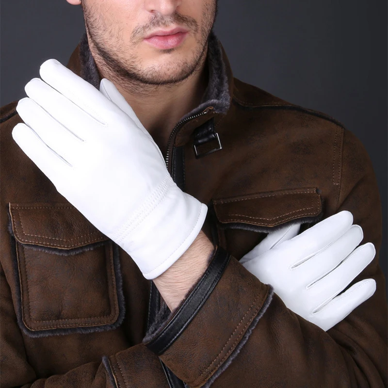 2025 Winter Genuine Leather Wh – Leather Driving Glove Bewertung und Preis