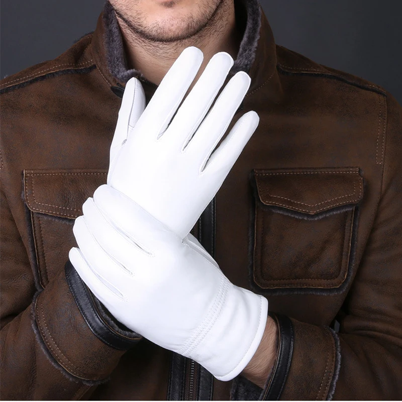 2025 Winter Genuine Leather Wh – Leather Driving Glove Bewertung und Preis