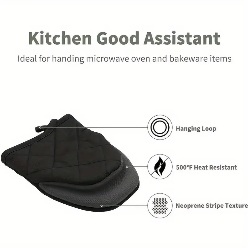 Oven Mitts 500°F Heat Resistan – Oven Mitt Silicone Bewertung und Preis