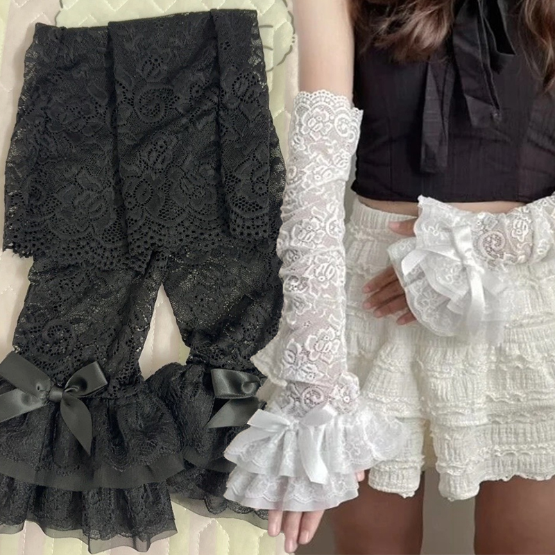 Hollow Out Lace Long Arm Sleev – Fingerless Glove Knit Bewertung und Preis
