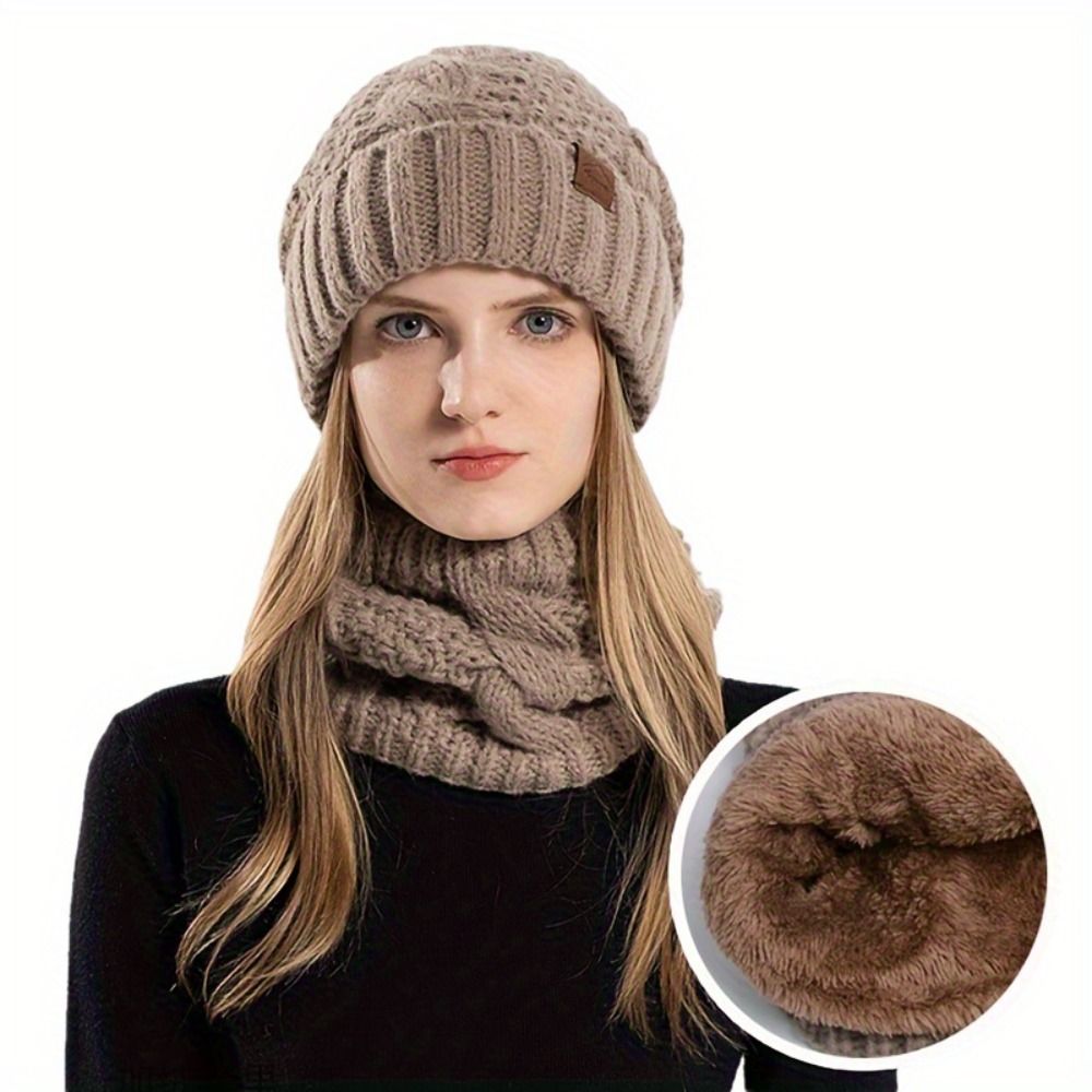 Soft Winter Beanie Hat Scarf S – Wool Glove Lined Bewertung und Preis
