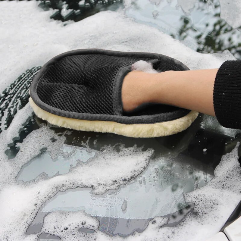 Car Wash Wool Gloves Thickened – Wool Glove Lined Bewertung und Preis