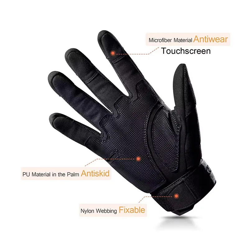 Men's Full Finger Tactical Glo – Motorcycle Glove Knuckle Bewertung und Preis