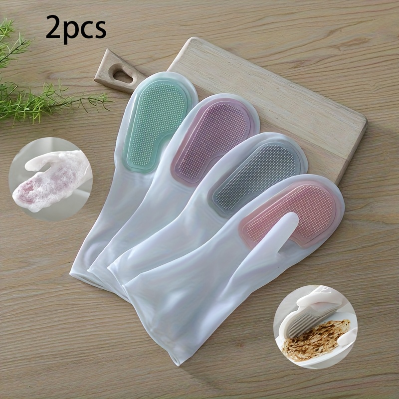 2Pcs Durable Lead-Free Latex D – Rubber Glove Cleaning Bewertung und Preis