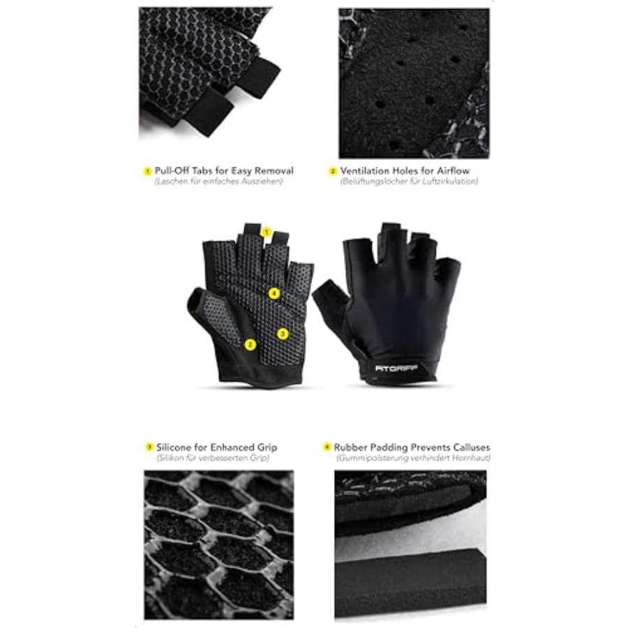 ® Workout Gloves Padded for Me – Workout Glove Gym Bewertung und Preis
