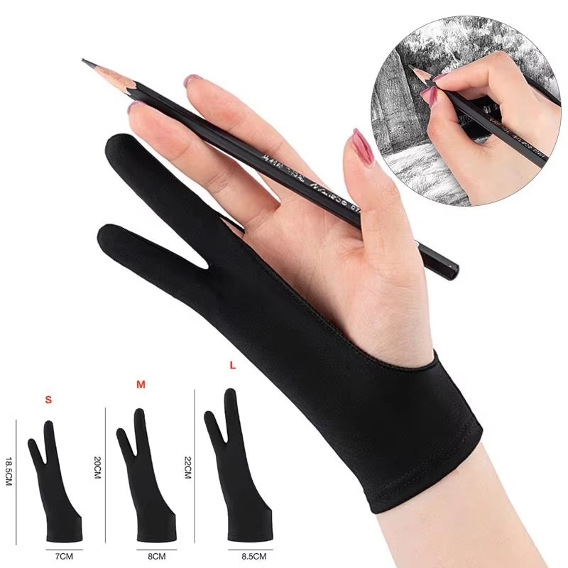 S/M/L Two-Finger Drawing Glove – Touchscreen Glove Capacitive Bewertung und Preis
