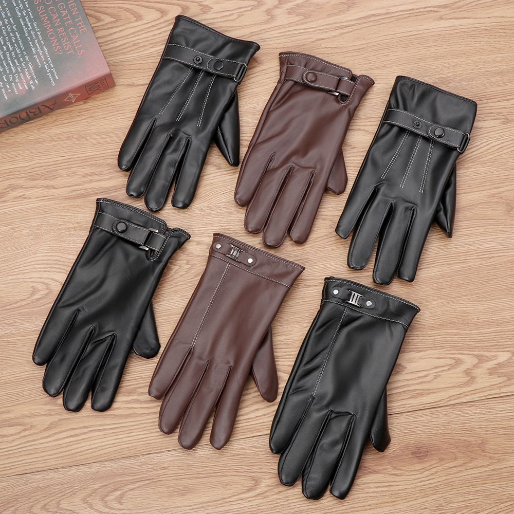 Men's Fleece Thermal Leather G – Leather Driving Glove Bewertung und Preis