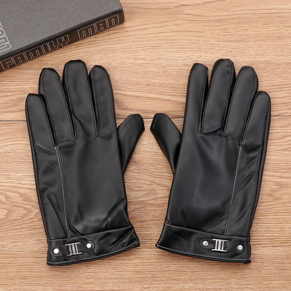 Men's Fleece Thermal Leather G – Leather Driving Glove Bewertung und Preis