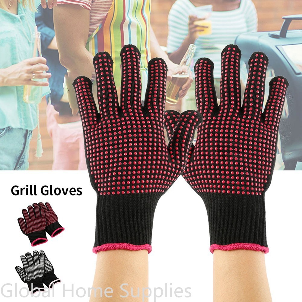 Barbecue Anti-scald Gloves Mic – Oven Mitt Silicone Bewertung und Preis