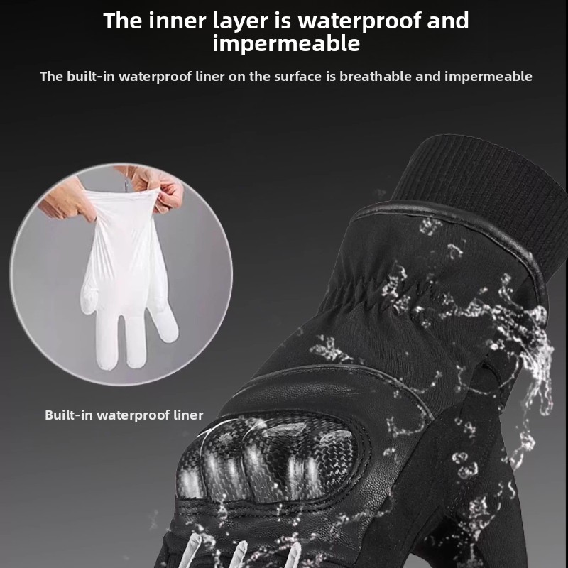 Winter Warm Motorcycle Gloves  – Motorcycle Glove Knuckle Bewertung und Preis