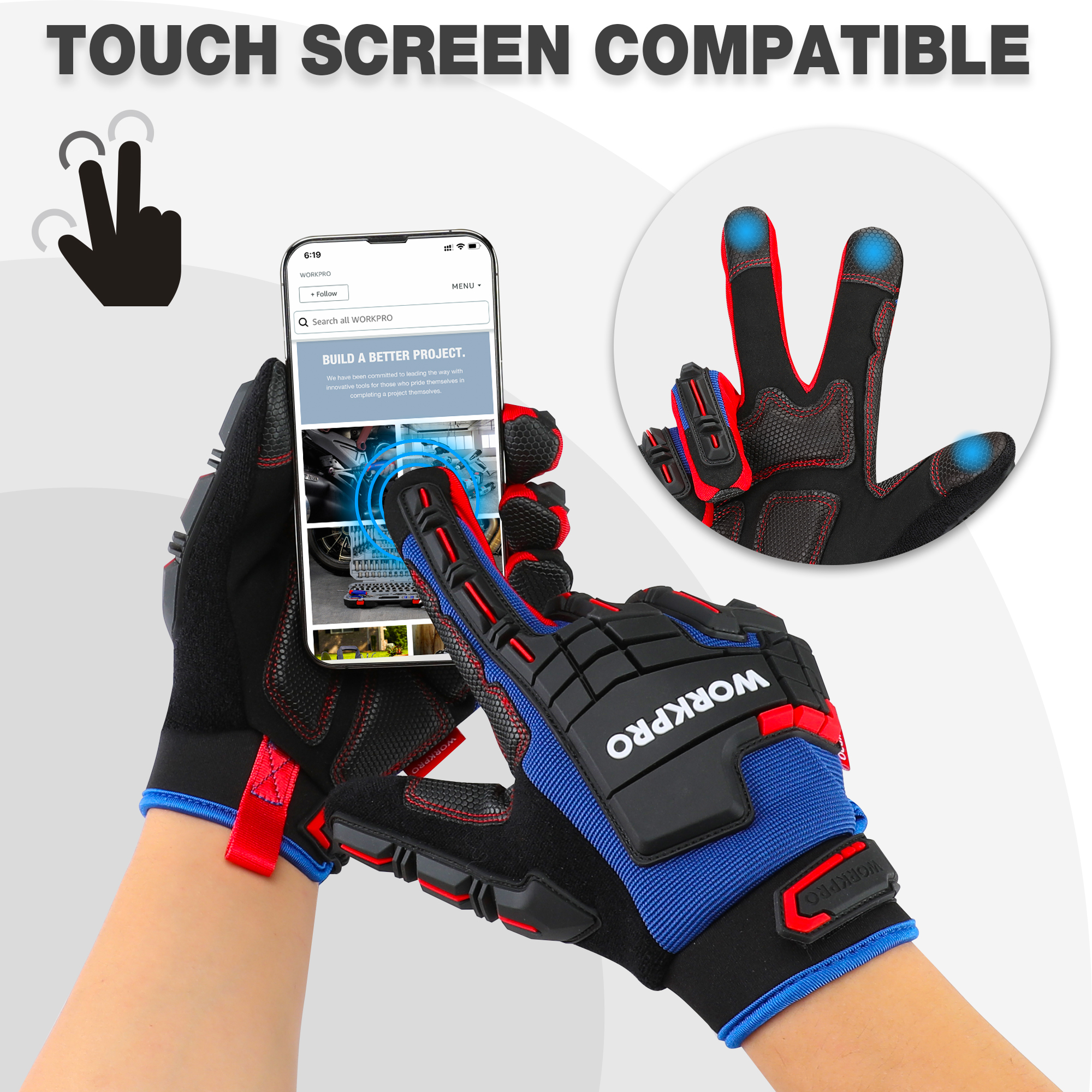 WORKPRO Heavy-duty Work Gloves – Work Glove Impact Bewertung und Preis