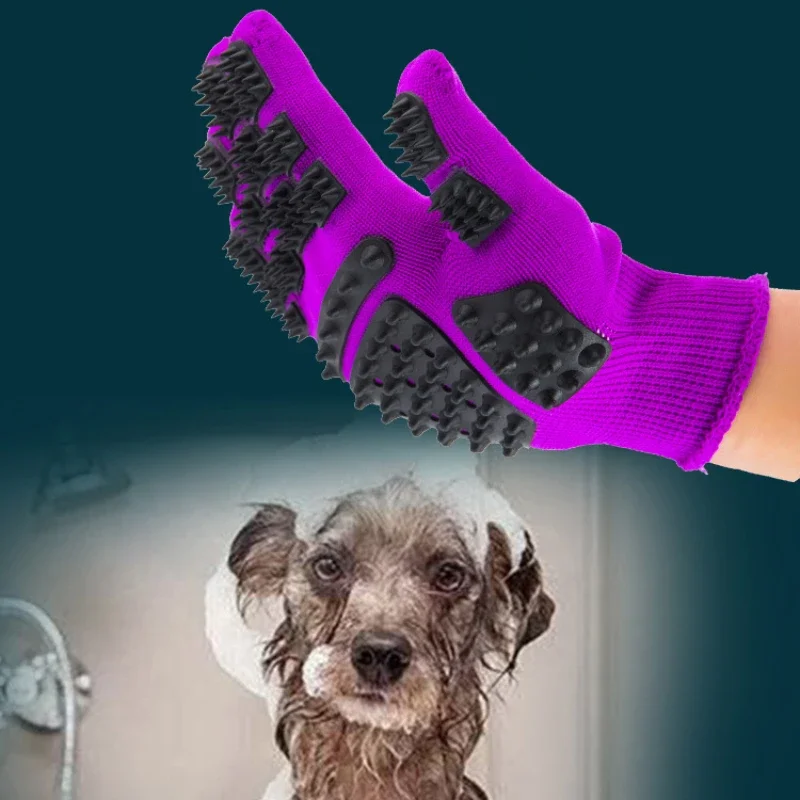 1PC Pet Hair Grooming Gloves C – Rubber Glove Cleaning Bewertung und Preis