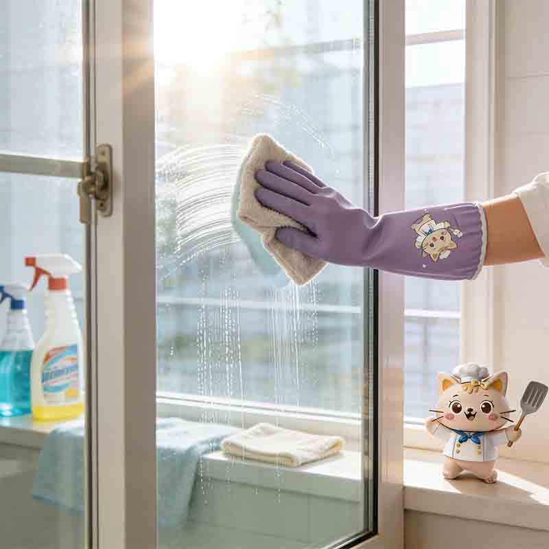 1 pair of household cleaning a – Dish Glove Rubber Bewertung und Preis