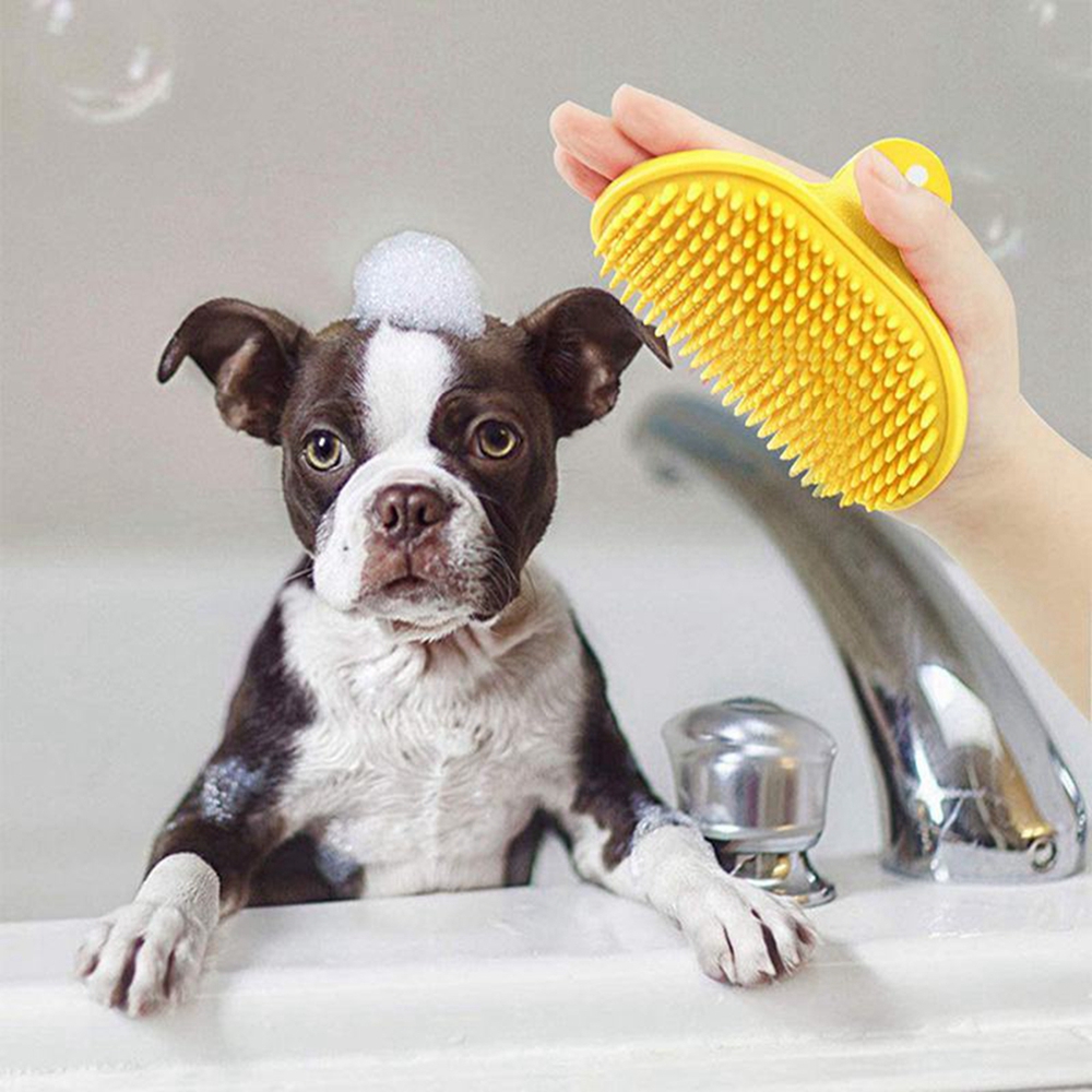 Pet Cleaning Brush Dog Cats Ba – Rubber Glove Cleaning Bewertung und Preis