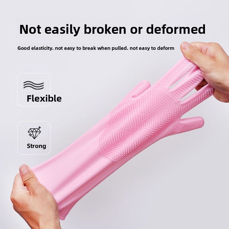 Silicone dishwashing gloves, m – Dish Glove Rubber Bewertung und Preis