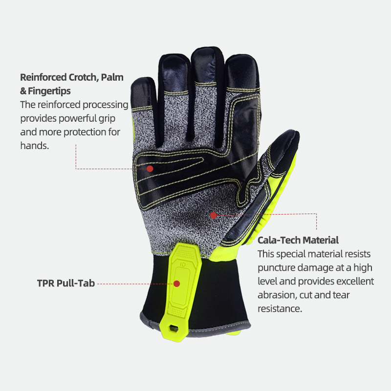 XYEHS ANSI CUT A5 Rescue Extri – Work Glove Impact Bewertung und Preis