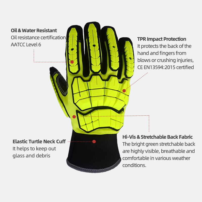 XYEHS ANSI CUT A5 Rescue Extri – Work Glove Impact Bewertung und Preis