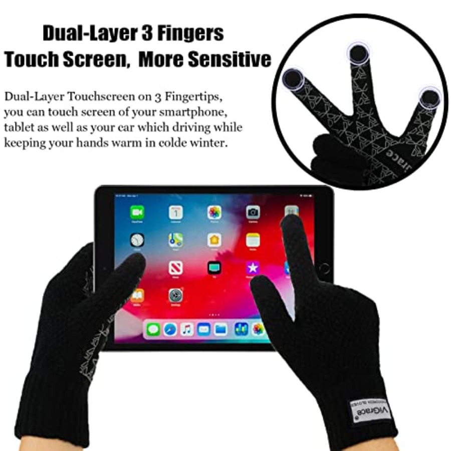 Winter Warm Touchscreen Gloves – Wool Glove Lined Bewertung und Preis