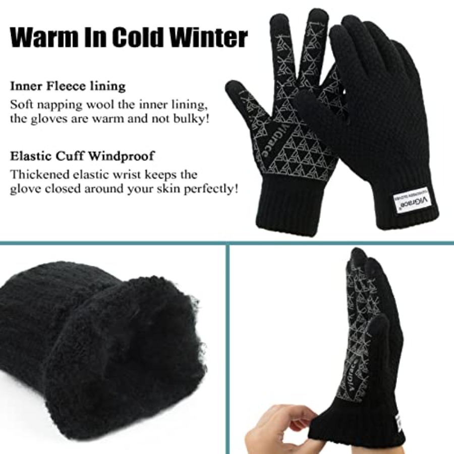 Winter Warm Touchscreen Gloves – Wool Glove Lined Bewertung und Preis