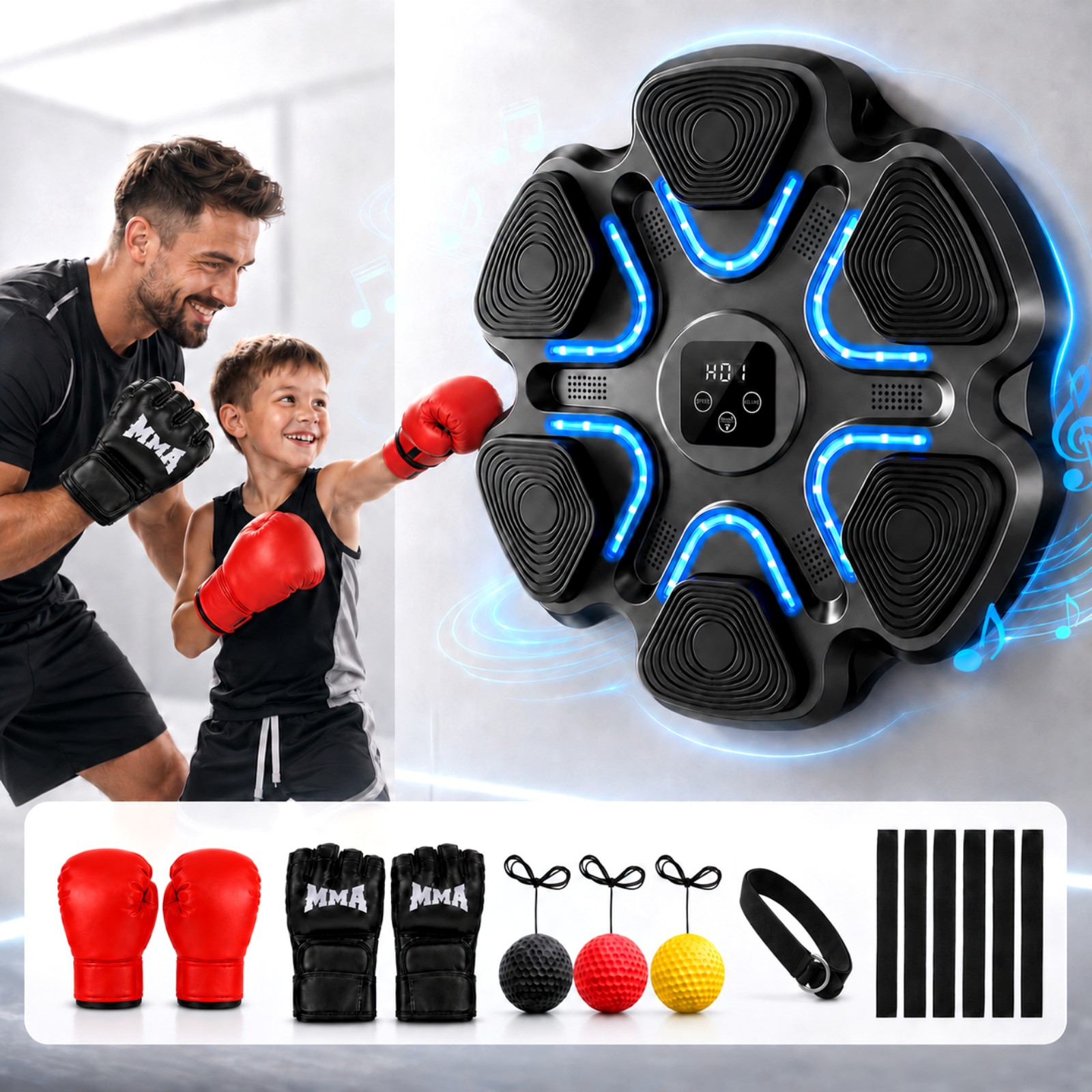 Music Boxing Machine Kids Adul – Workout Glove Gym Bewertung und Preis