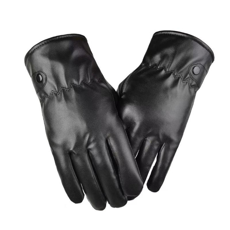 Winter Fashion Black PU Leathe – Leather Driving Glove Bewertung und Preis