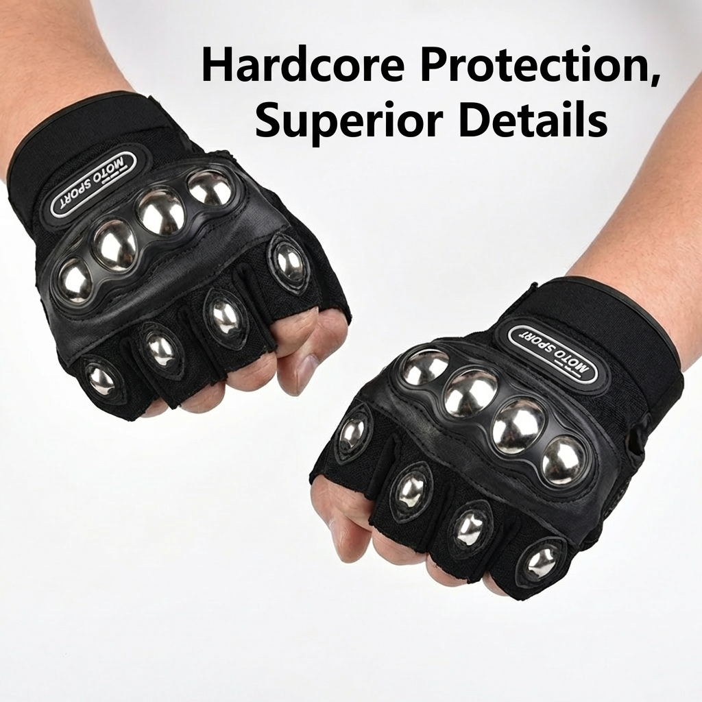 Steel Shell Knuckle Protection – Motorcycle Glove Knuckle Bewertung und Preis