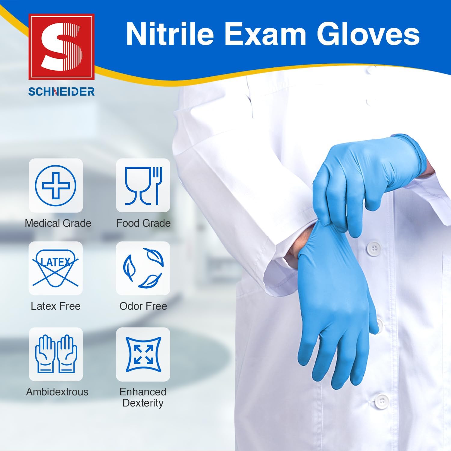 Nitrile Exam Gloves, Medical G – Exam Glove Nitrile Bewertung und Preis