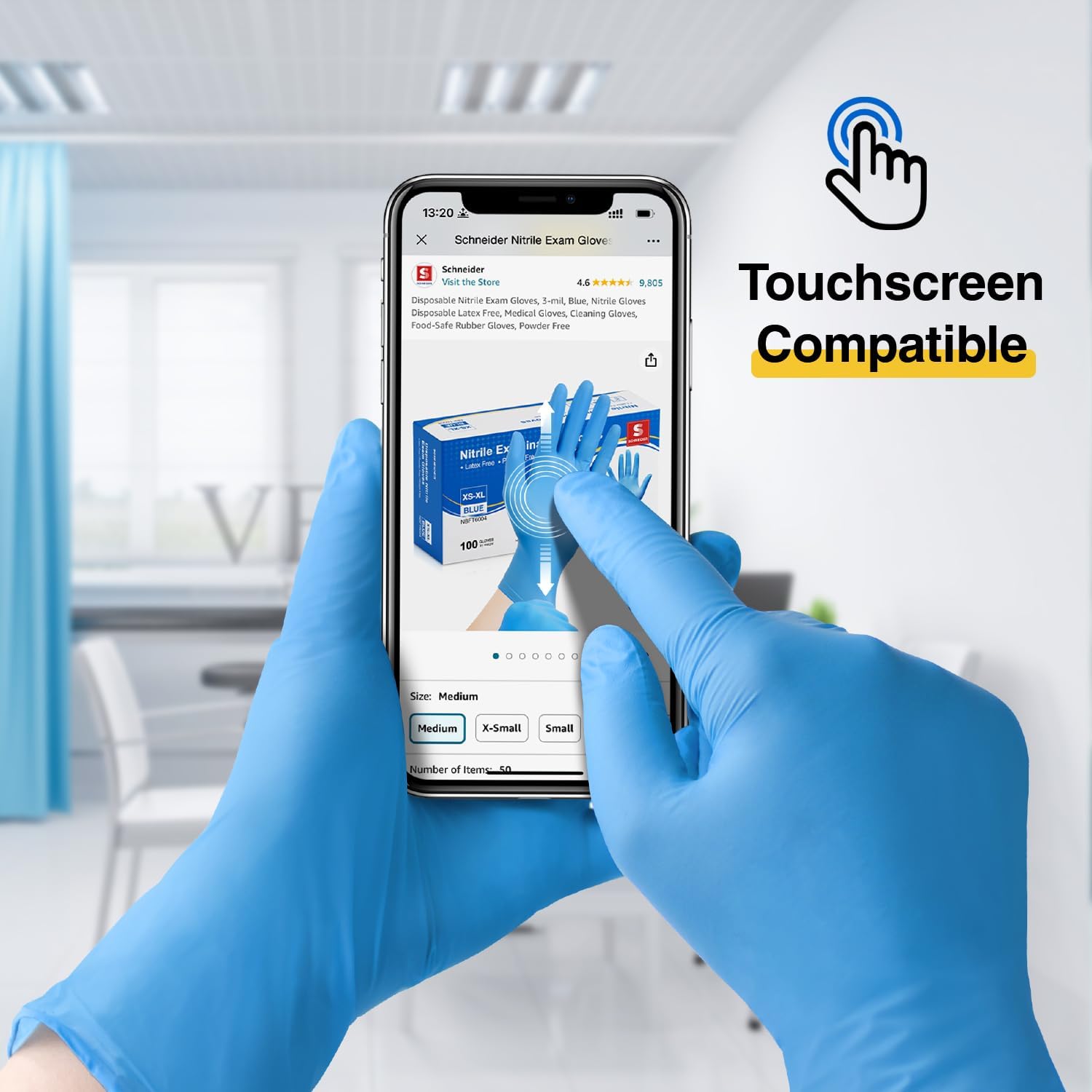 Nitrile Exam Gloves, Medical G – Exam Glove Nitrile Bewertung und Preis