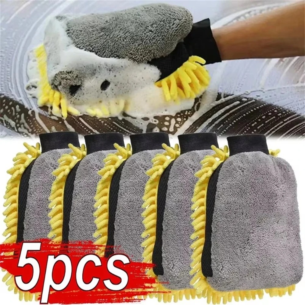 1/5pcs Car Washing Gloves Wate – Gardening Glove Waterproof Bewertung und Preis