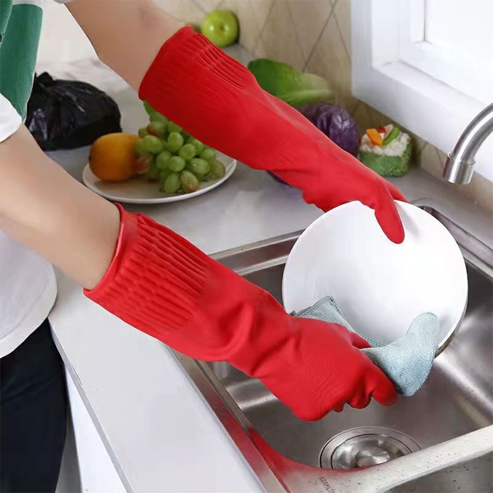 1 Pair Heavy Duty Rubber Glove – Dish Glove Rubber Bewertung und Preis