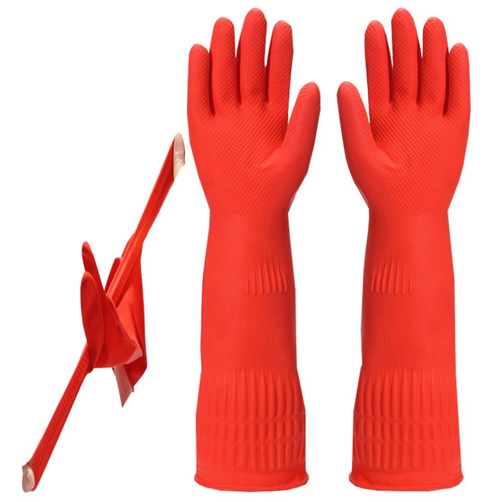 1 Pair Heavy Duty Rubber Glove – Dish Glove Rubber Bewertung und Preis
