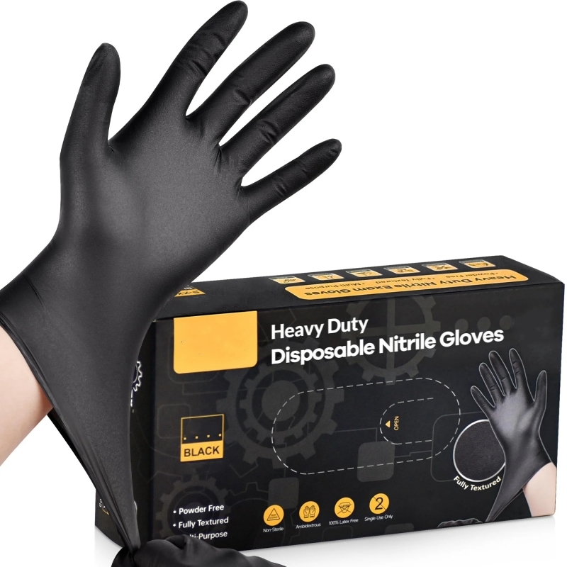 20PCS Black Disposable Nitrile – Latex Disposable Glove Bewertung und Preis