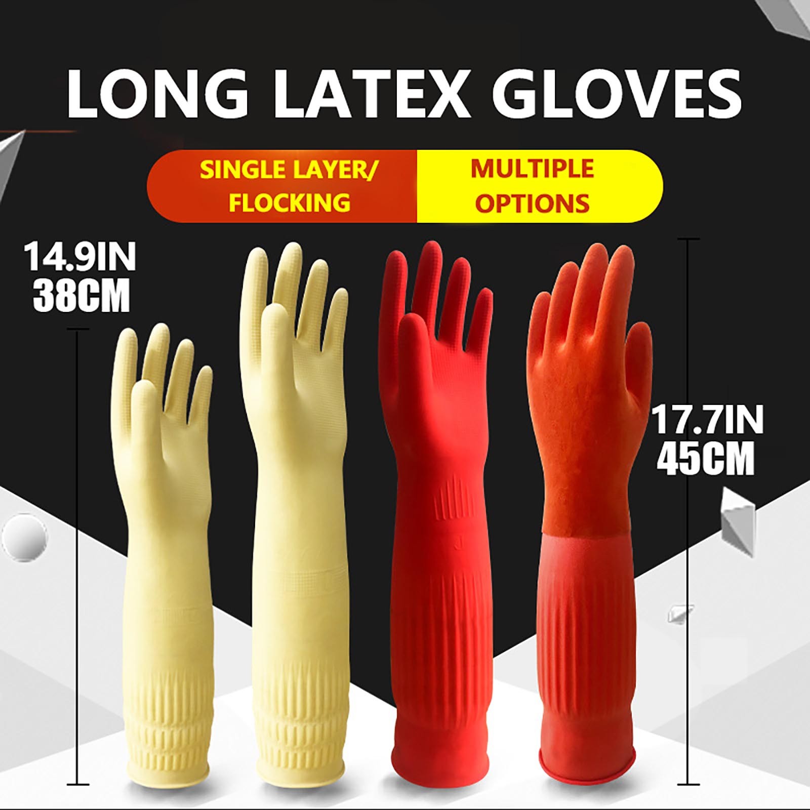 1pair Flexible Comfortable Rub – Dish Glove Rubber Bewertung und Preis