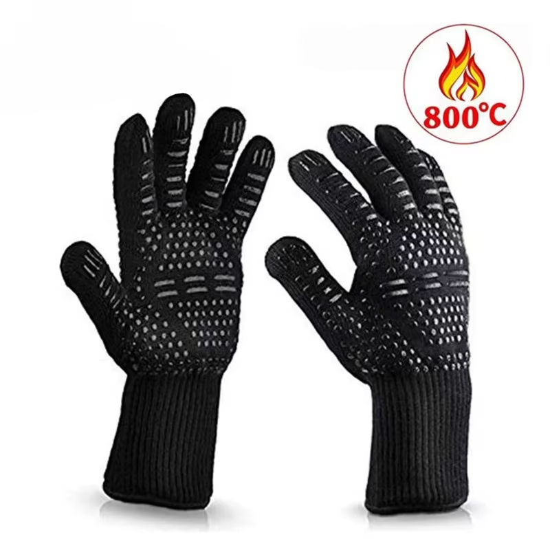 1PCS Piece BBQ Gloves High Tem – Oven Mitt Silicone Bewertung und Preis