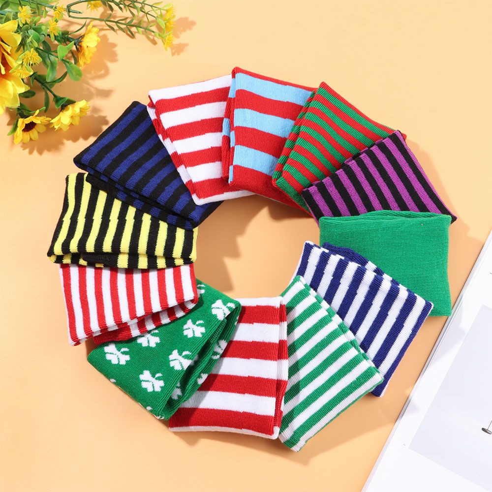 Striped Knitted Handschoenen L – Fingerless Glove Knit Bewertung und Preis