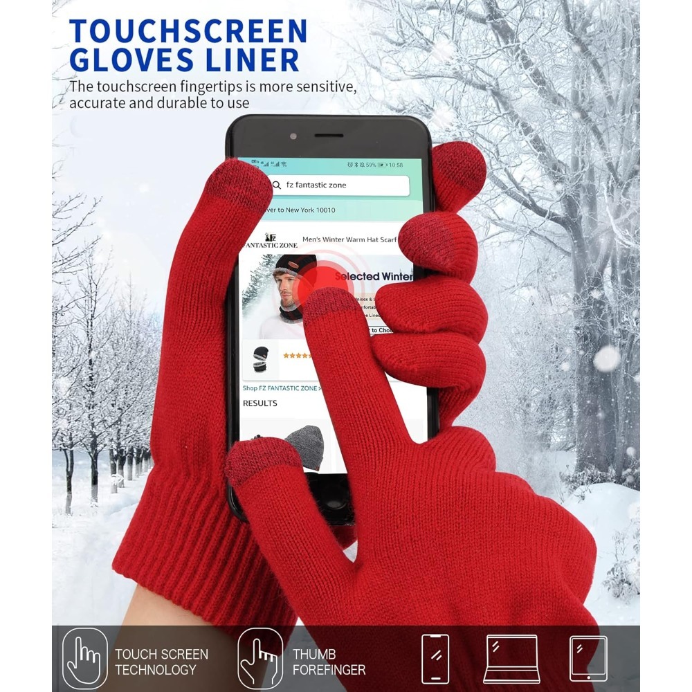 Women's Winter Touchscreen Woo – Wool Glove Lined Bewertung und Preis