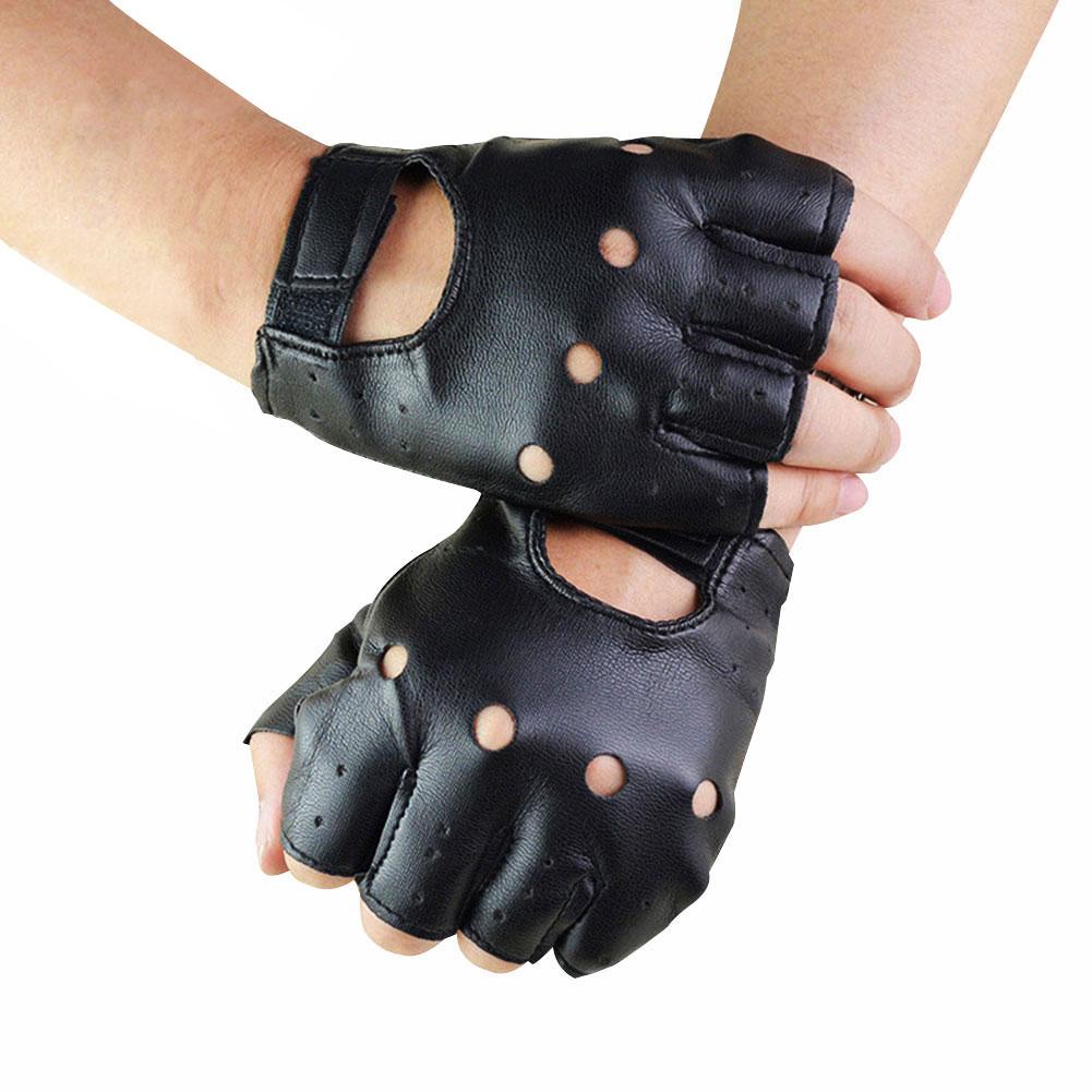 Punk Fingerless Gloves PU Leat – Workout Glove Gym Bewertung und Preis