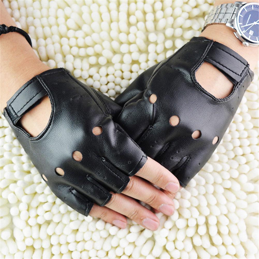 Punk Fingerless Gloves PU Leat – Workout Glove Gym Bewertung und Preis