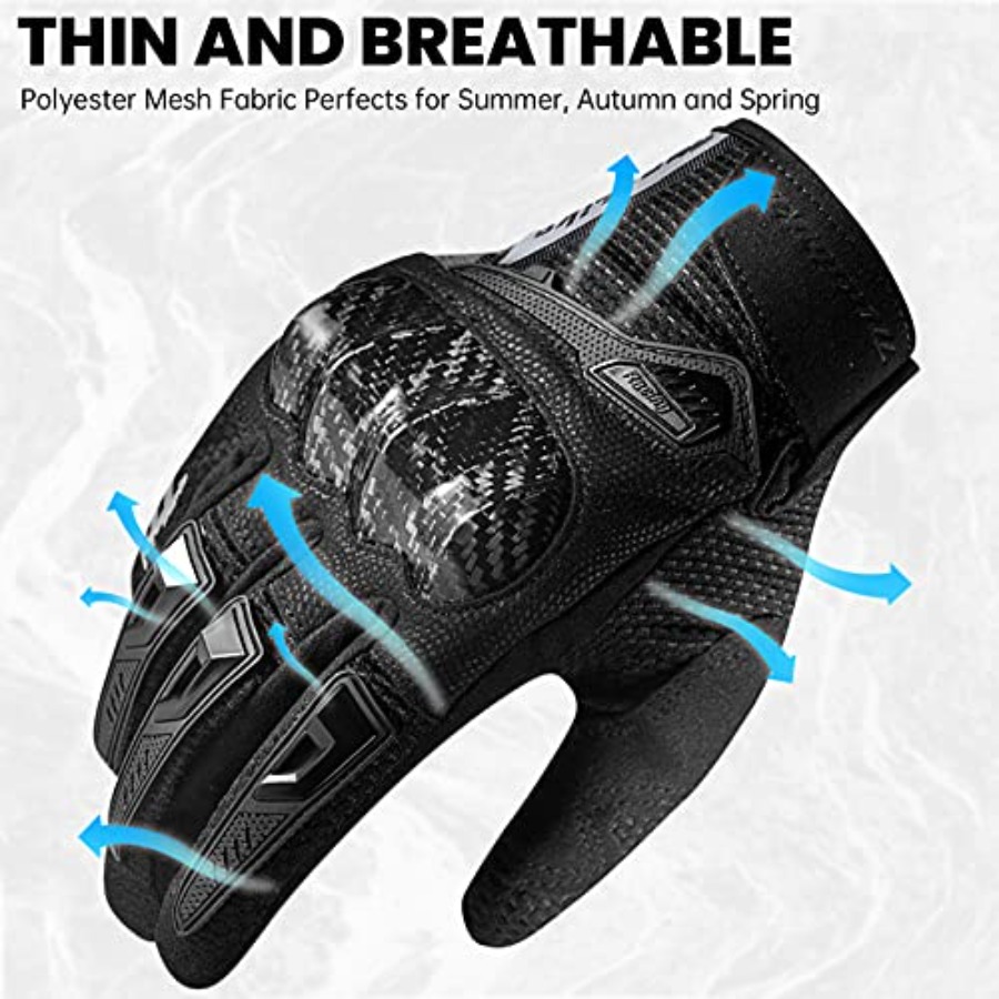 Motorcycle Gloves Touchscreen  – Motorcycle Glove Knuckle Bewertung und Preis
