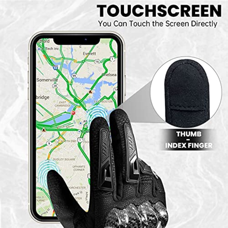 Motorcycle Gloves Touchscreen  – Motorcycle Glove Knuckle Bewertung und Preis