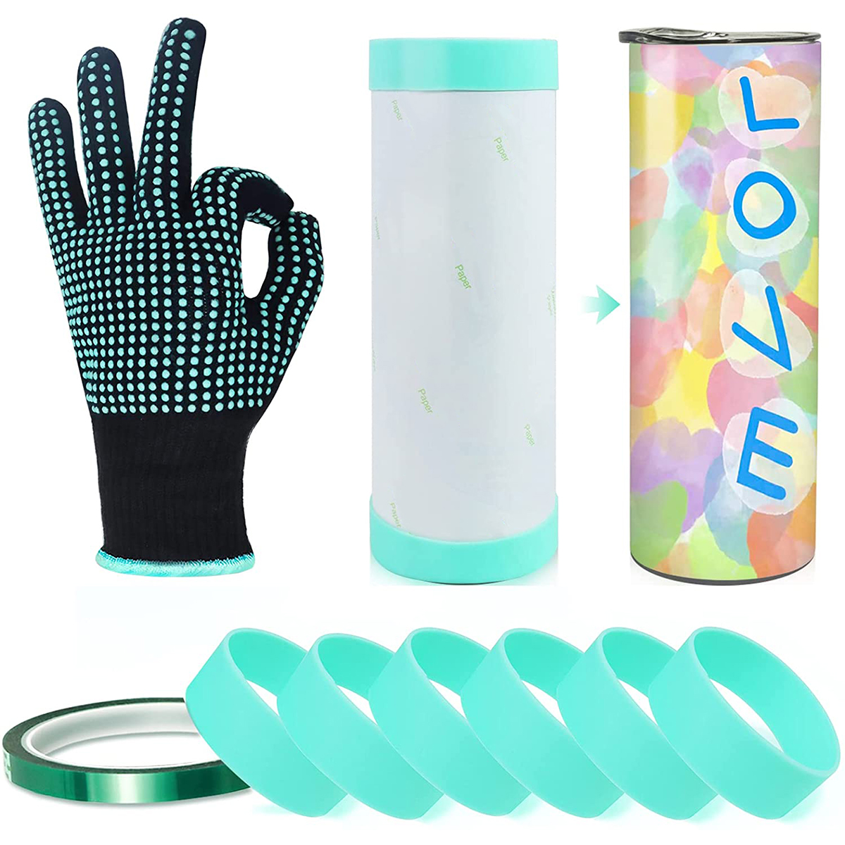 Silicone Bands Elastic Heat Re – Oven Mitt Silicone Bewertung und Preis