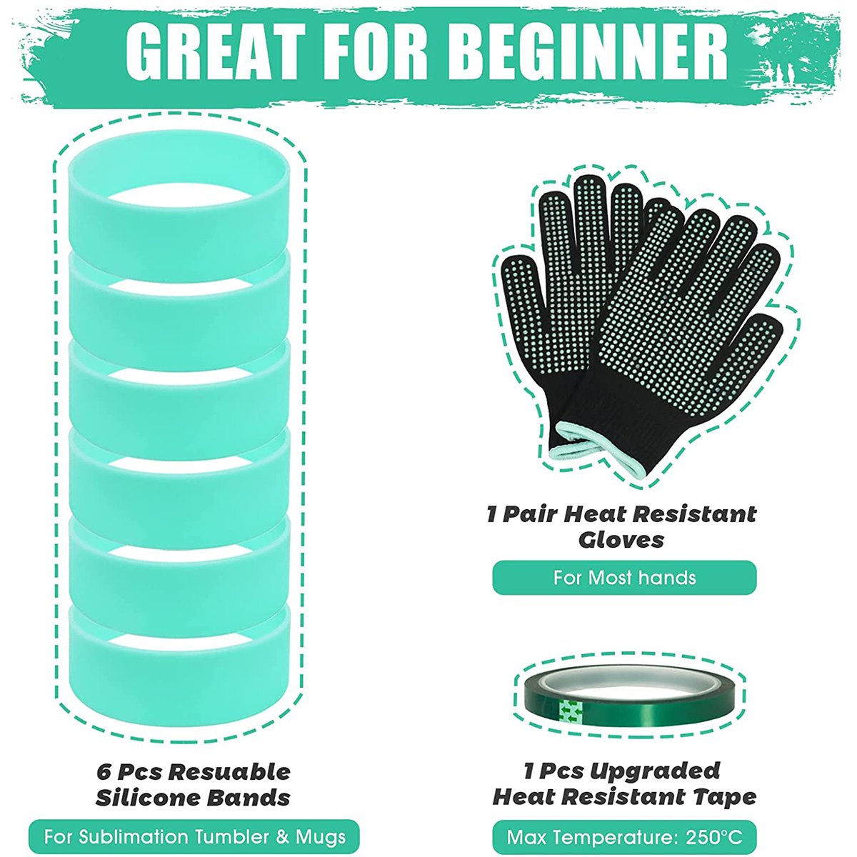 Silicone Bands Elastic Heat Re – Oven Mitt Silicone Bewertung und Preis