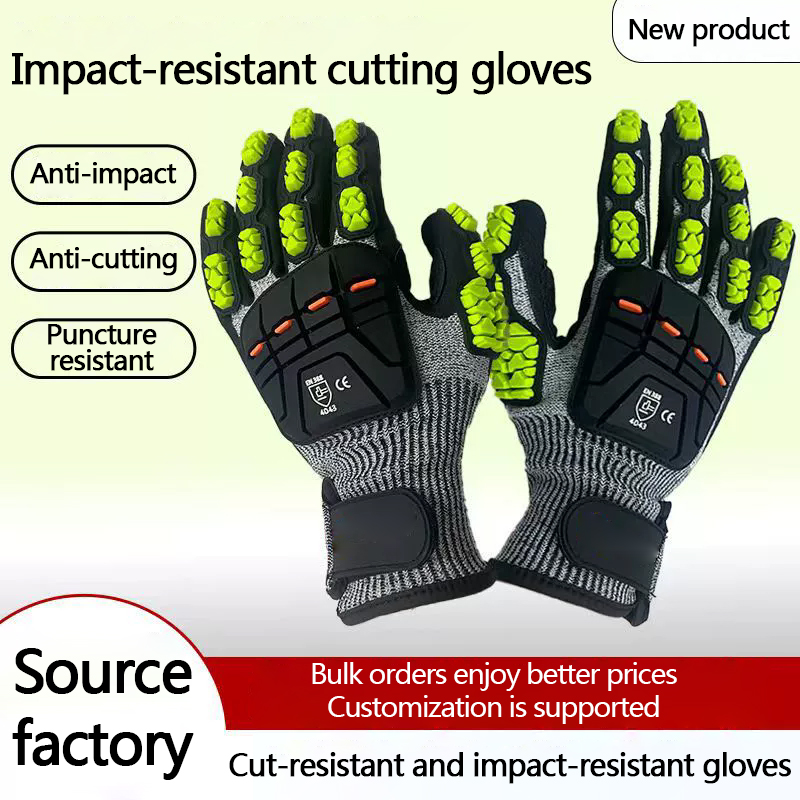 HPPE anti-cutting gloves, TPR  – Cut Resistant Glove Bewertung und Preis