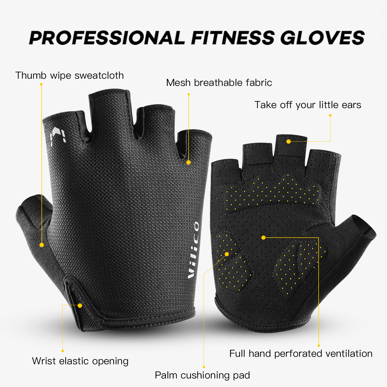 Vilico Sports Cycling Gloves H – Workout Glove Gym Bewertung und Preis
